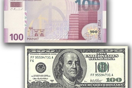 Dolların gələn il üçün ilk məzənnəsi