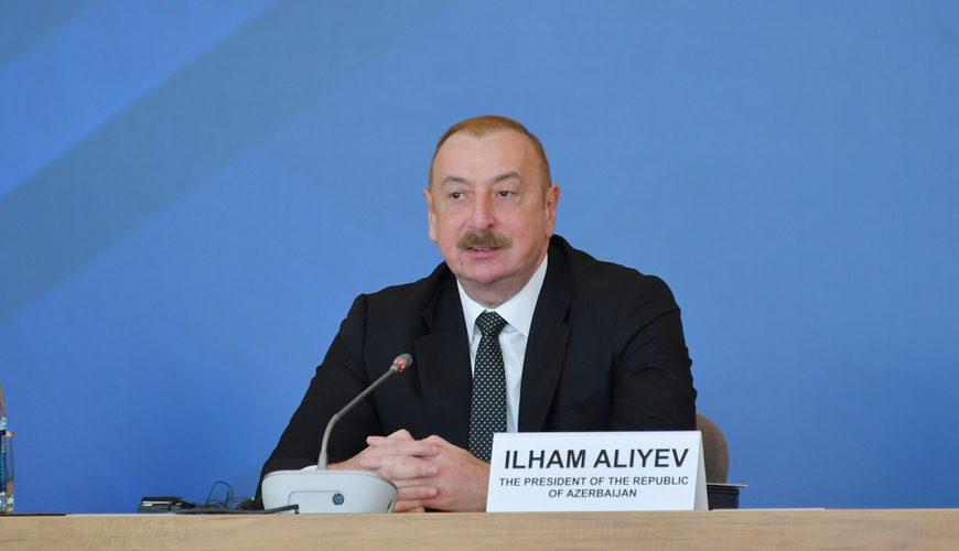 Ильхам Алиев: Глобальный Бакинский форум превратился в одну из ведущих международных конференций