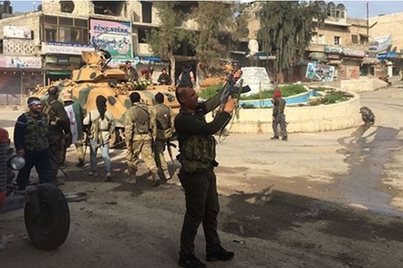 Suriyanın Afrin şəhəri terrorçulardan təmizlənib