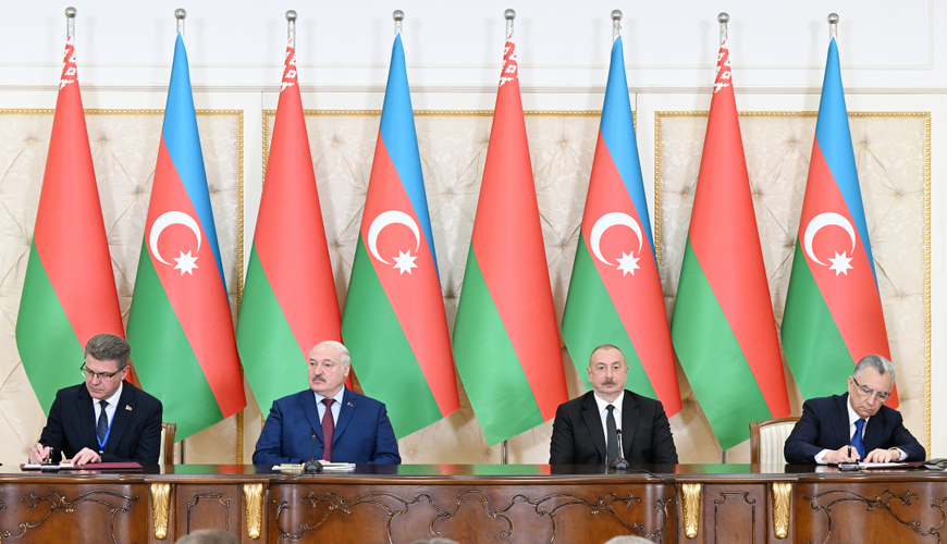 Три города Азербайджана и Беларуси стали побратимами