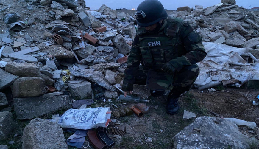 В Шуваланах обнаружены боеприпасы - ВИДЕО