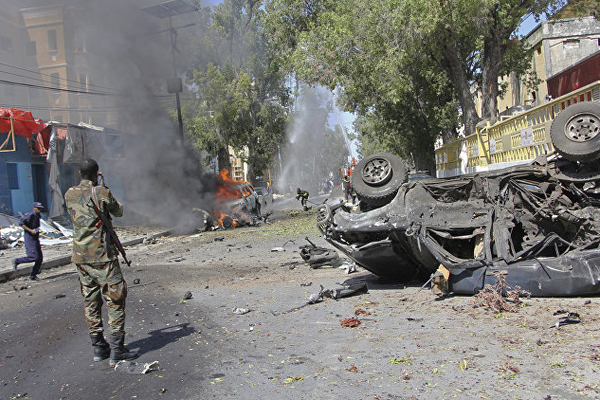 Somali paytaxtında partlayış törədilib, 35 nəfər ölüb