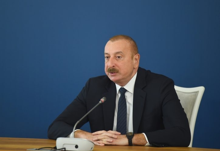 Ильхам Алиев: Шуша никогда не являлась родным городом для армян
