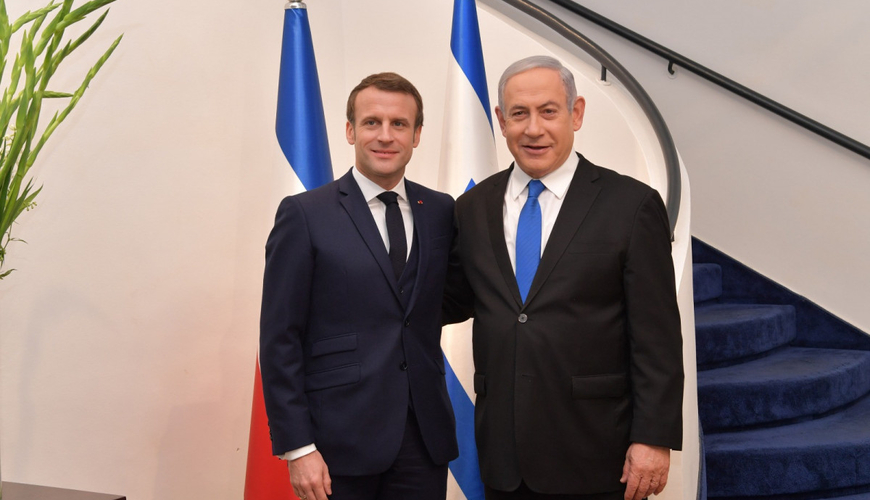 Netanyahu Makronla girovların azad edilməsi planını müzakirə edib