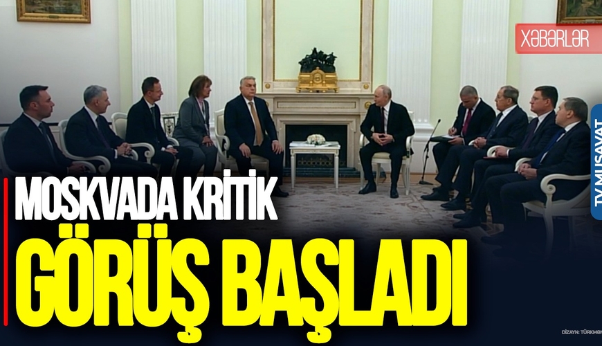 Moskvada KRİTİK görüş başladı, ABŞ-dən isə Zelenski ANONSU – CANLI