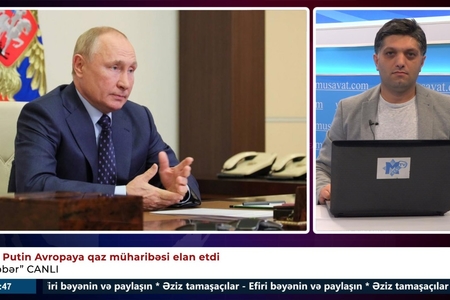 TƏCİLİ: Putin Avropaya qaz müharibəsi elan etdi - “Ana Xəbər”