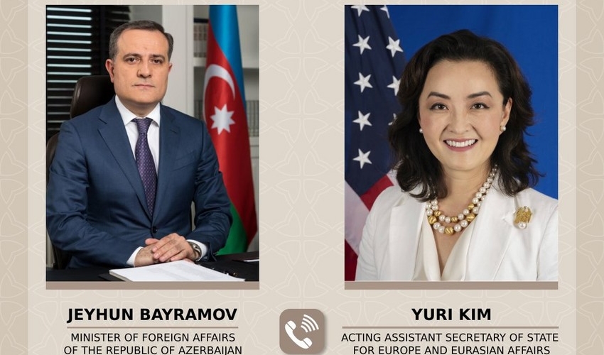 Ceyhun Bayramov ABŞ rəsmisi ilə Azərbaycan-Ermənistan normallaşma prosesini müzakirə edib