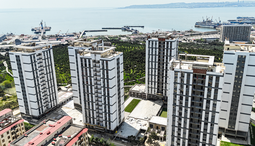 "Highland Residence "də 2 və 3 otaq studiya  mənzi