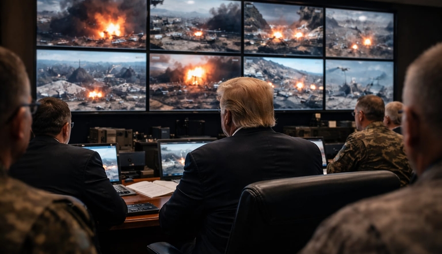 NBC-dən sensasion xəbər: Trampı İranla bağlı saxta videolarla aldadıblar