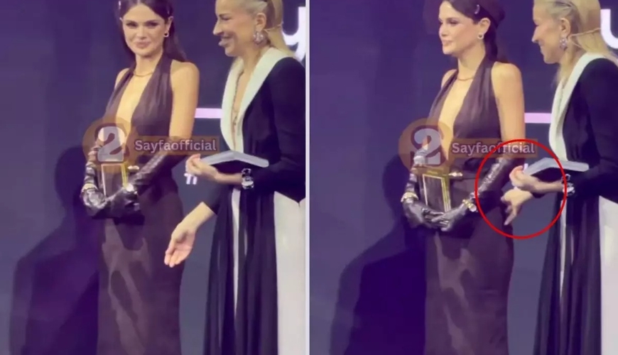 Məşhur aparıcı “Uzak şehir”in “Alya”sına elə bir hərəkət etdi ki... - VİDEO