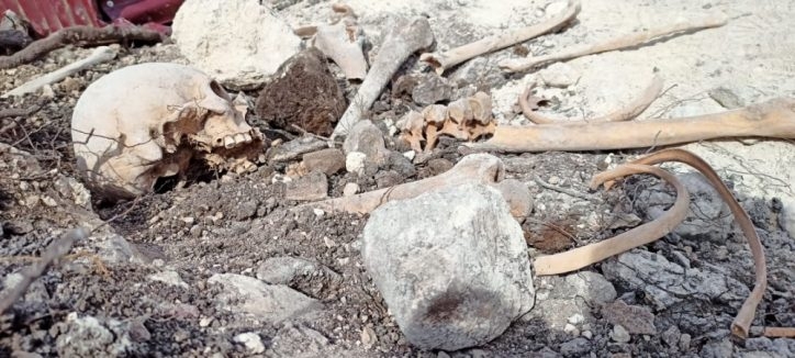 В Малыбейли обнаружены человеческие останки