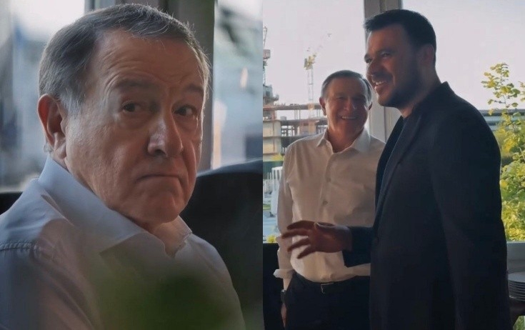 Emin Ağalarovdan atası ilə bağlı paylaşım - VİDEO