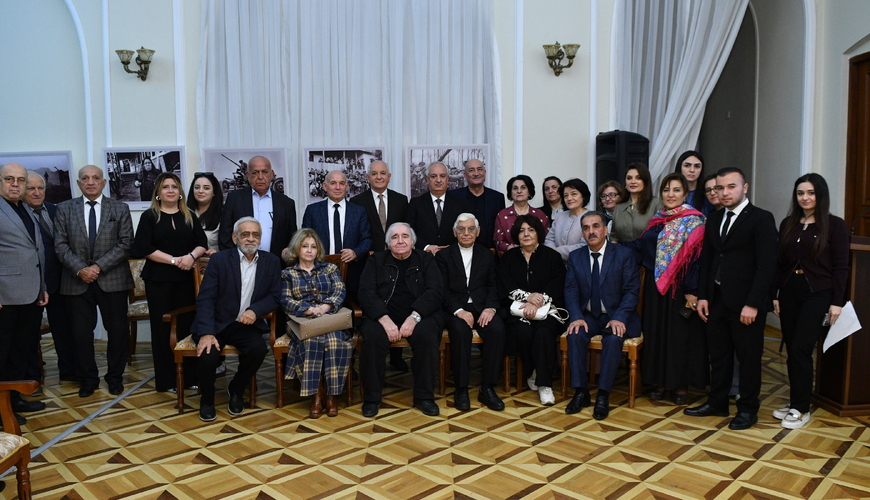 Professor Rafiq Əliyev Milli Azərbaycan Tarixi Muzeyində