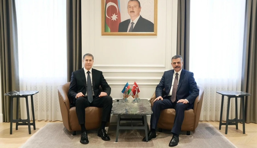 Vilayət Eyvazov türkiyəli həmkarı ilə görüşüb - FOTO