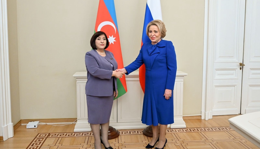 Sahibə Qafarova Valentina Matviyenko ilə görüşüb - foto