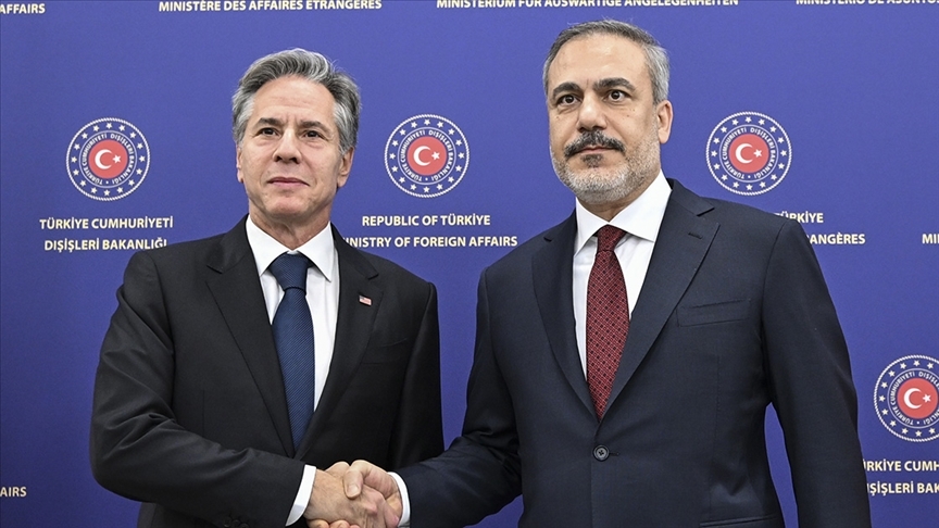 Глава МИД Турции встретился с руководителем Госдепа США