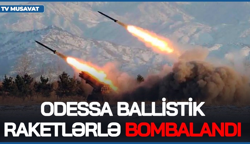 BAŞLADI! Odessa ballistik raketlərlə BOMBALANDI, Rusiyanın 8 vilayəti VURULDU - CANLI