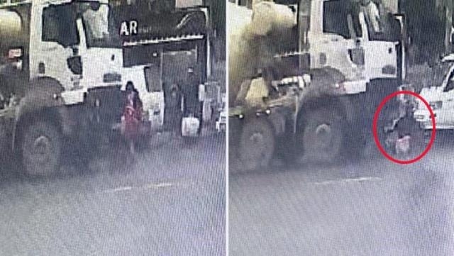 DƏHŞƏT: Gənc qadın beton qarışdıran maşının altında qalaraq öldü - ANBAAN VİDEO