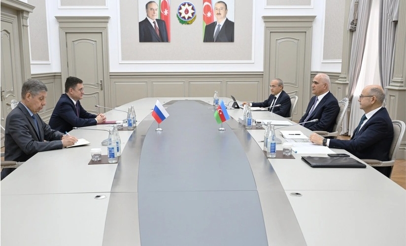Şahin Mustafayev Aleksandr Novak ilə GÖRÜŞDÜ
