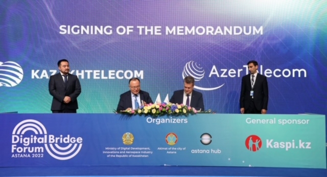 “AzerTelecom”
və “Kazakhtelecom” strateji tərəfdaşlıq haqqında
memorandum imzalayıb