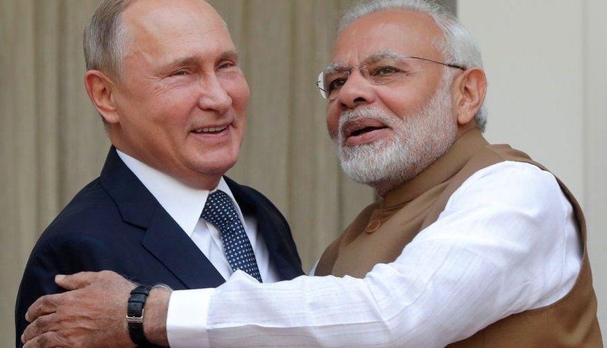 Putin Hindistana GETDİ: Modidən gözlənilməz JEST - VİDEO