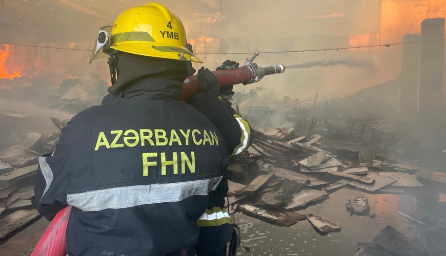 Azərbaycanda məşhur istirahət mərkəzi yandı