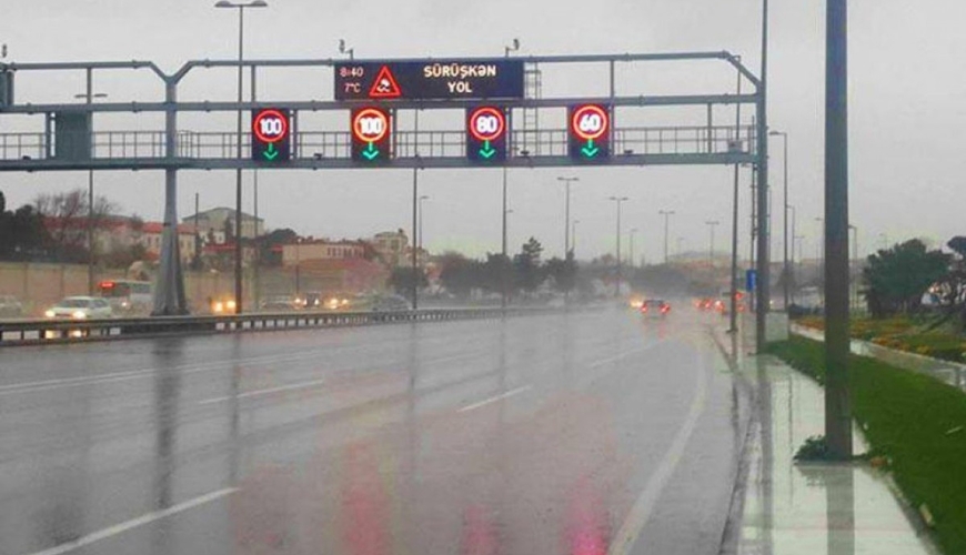 Bu yolda sürət həddi bərpa edildi