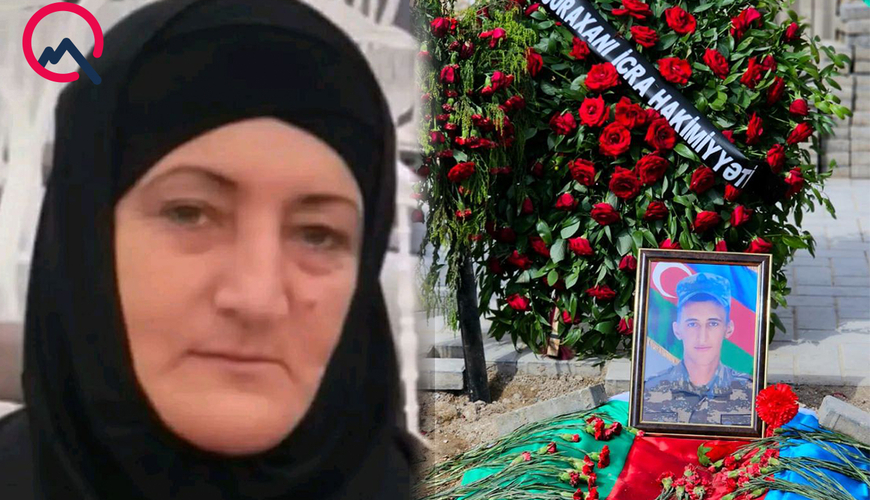 Qətlə yetirilən əsgərin anası qəzada öldü- FOTO
