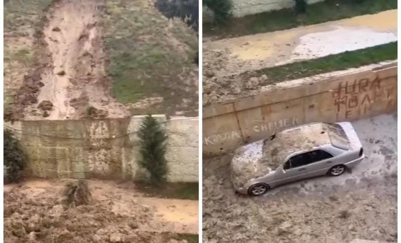 Əhmədlidə torpaq sürüşdü, mütəxəssislər hadisə yerindədir