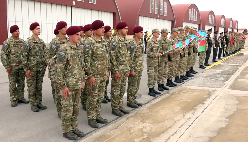 Группа азербайджанских военнослужащих отбыла в Турцию для участия в учениях «EFES – 2024» - ВИДЕО