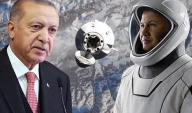 Ərdoğan ilk türkiyəli astronavt Alper Gezeravcı ilə telefonla danışdı - VİDEO