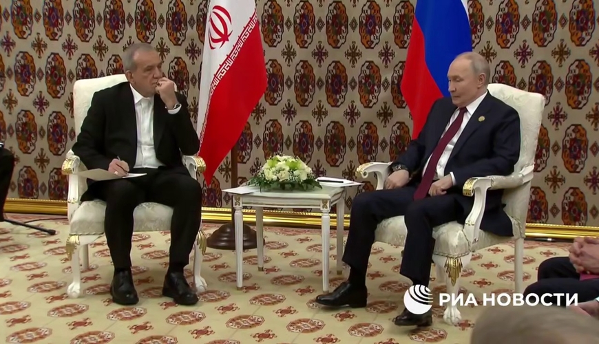 Putin Pezeşkianla GÖRÜŞDÜ - VİDEO