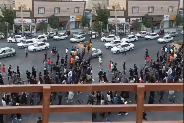 İran şəhərində etirazlar: “Top, tüfəng, tank ola, molla gərək rədd ola” - VİDEO