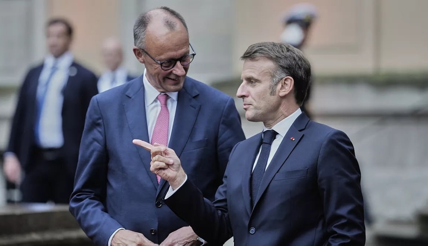 Almaniya kanslerindən Makrona soyuq duş – 