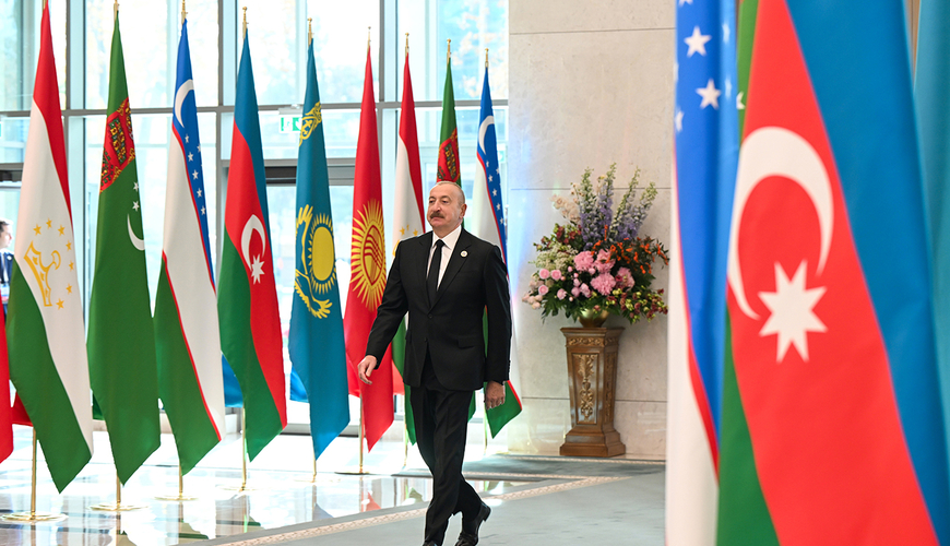 İlham Əliyev liderlərin iclasında - FOTOLAR