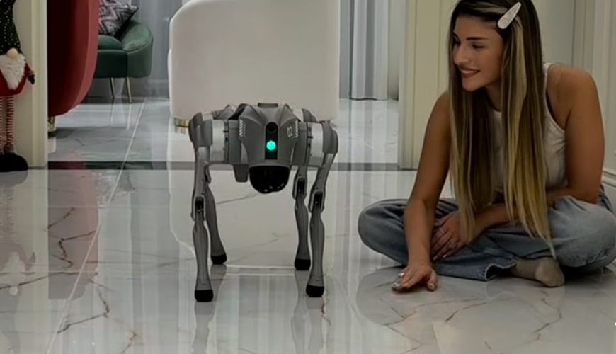 Azərbaycanlı bloger robot it alıb - VİDEO