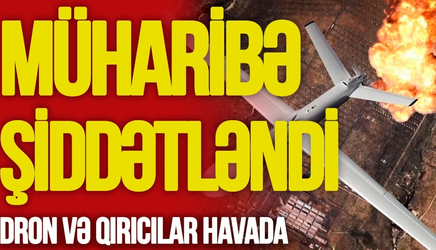 Müharibə ŞİDDƏTLƏNDİ: dron və qırıcılar HAVADA, kollec VURULDU, Putin BİTİRİR?-TV Musavat