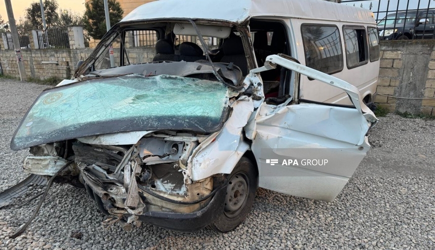 Sabirabadda baş verən qəzada xəsarət alan 10 nəfərin vəziyyəti açıqlanıb