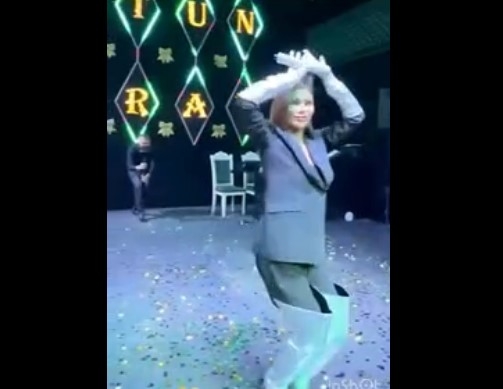 Aysunun geyimi tənqid edildi - VİDEO