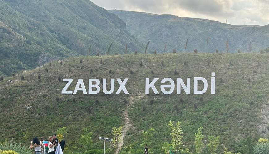 Zabux kəndi indiki an - VİDEO