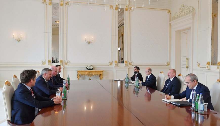 Ильхам Алиев принял нового главного исполнительного директора BP