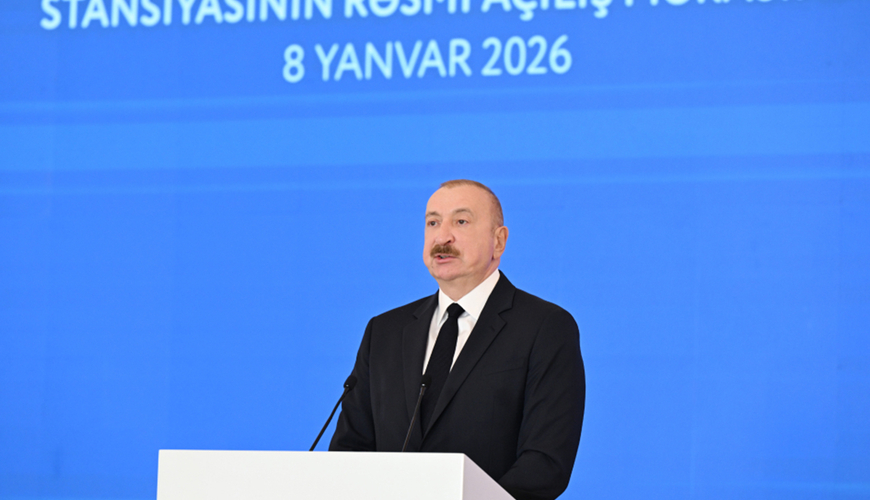 Növbəti böyük stansiyalar bu ərazilərdə açılacaq- Prezident açıqladı