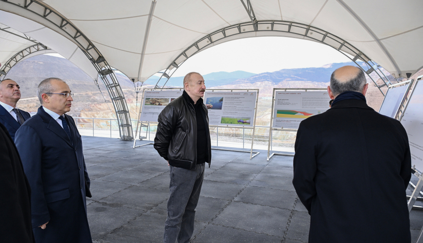 Prezident “Dəmirli” Filiz Emalı Kompleksinin fəaliyyəti ilə tanış olub