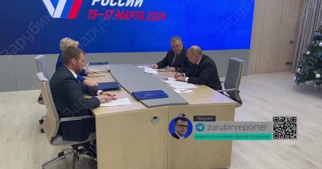 Putin Prezident seçkilərində iştirakla bağlı sənədləri MSK-ya təqdim edib - VİDEO