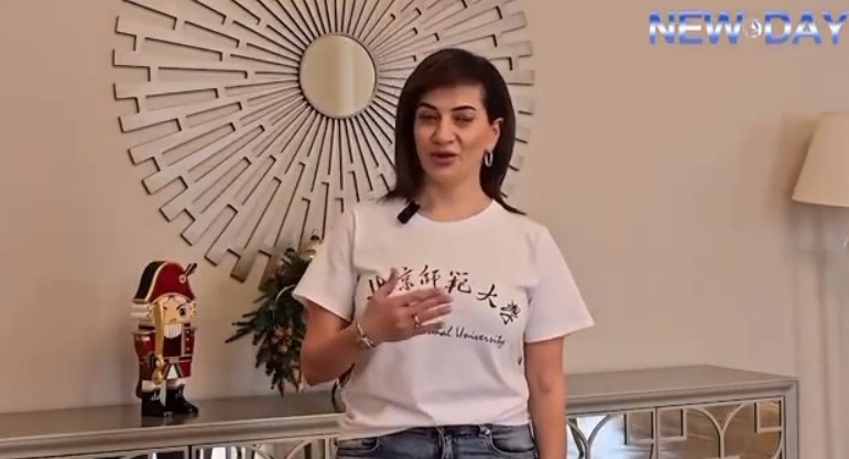 Anna Akopyanın Çin dilində danışması gündəm oldu - VİDEO