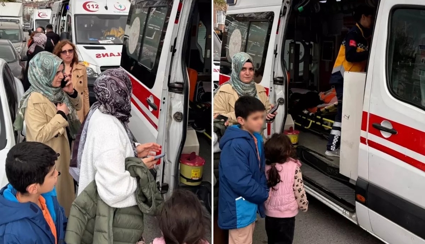 İstanbulda DƏHŞƏT: Parkda oynayan 4 uşağı tok vurdu