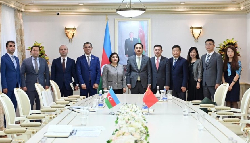 Гафарова отметила стратегический характер партнерства между Баку и Пекином - ФОТО
