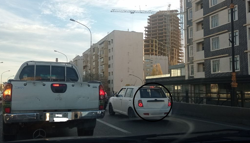 Taksi kimi fəaliyyət göstərən “NAZ Lifan”ın sürücüsü görün nə etdi - FOTO