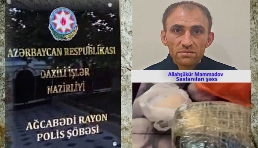 Keçmiş məhkum yenə narkotik DAŞIYIR - VİDEO, FOTO