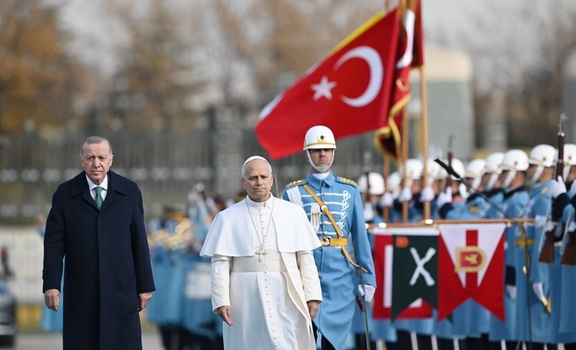 Ərdoğan Roma Papasını QƏBUL ETDİ - VİDEO